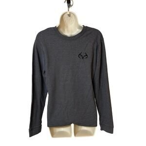 Realtree Camo Long Sleeve Shirt Mens Medium Outdoor Adventure Comfort Tee